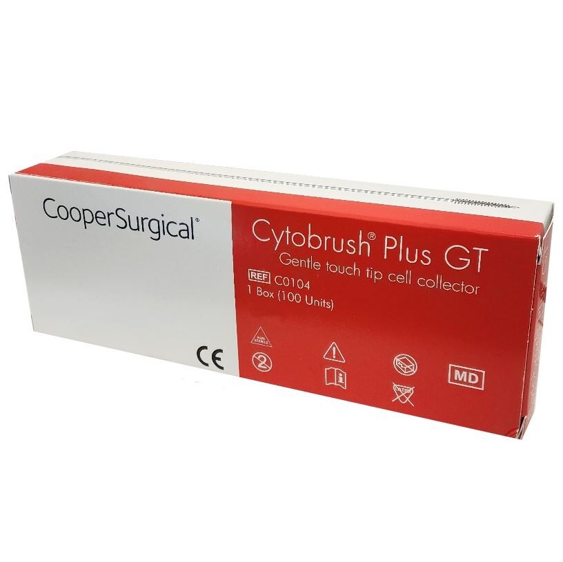 *100-Pieces* Cooper Surgical Cytobrush Plus GT Gentle Touch Cell Collector C0104