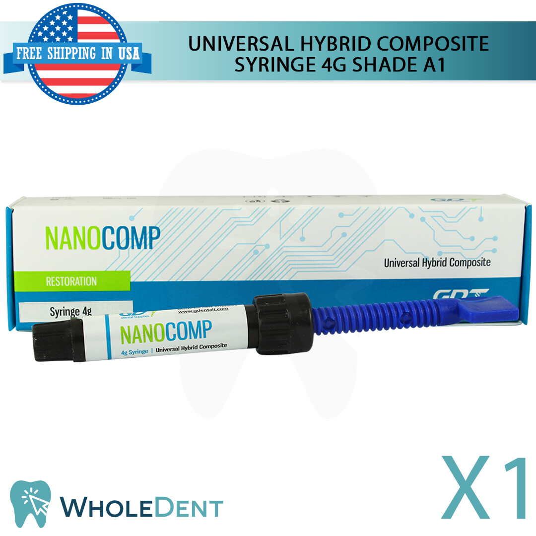 Universal Composite Dental Filling Syringe Hybrid Restoration Shade A1