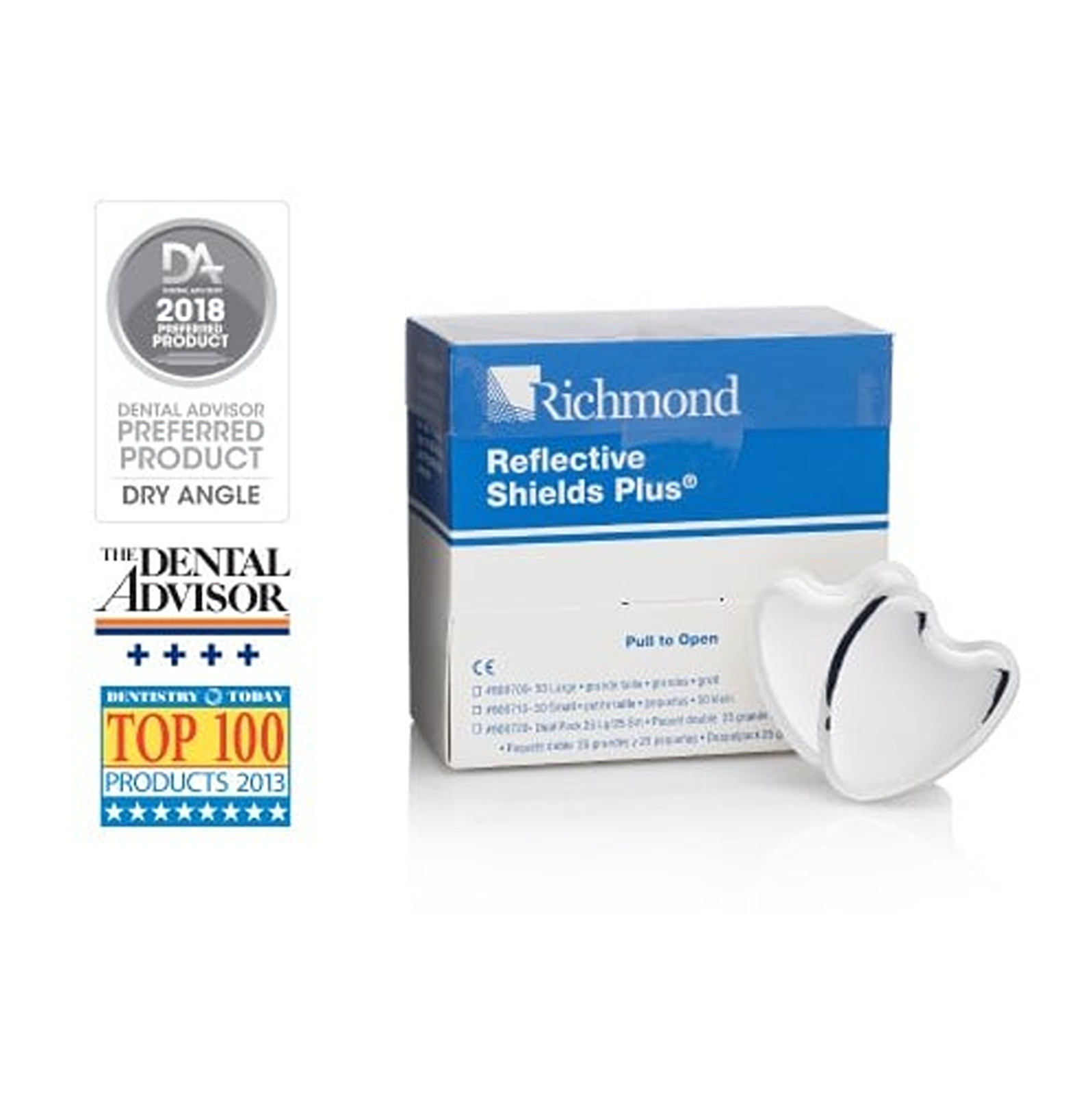 Endodontic Accessories Richmond Reflective Shields Plus By EndoTech
