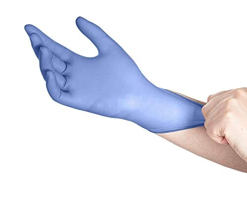 Basic Medical Nitrile Exam Gloves Lg, Latex-Free, Powder-Free, 100 Ct NGPF 7003