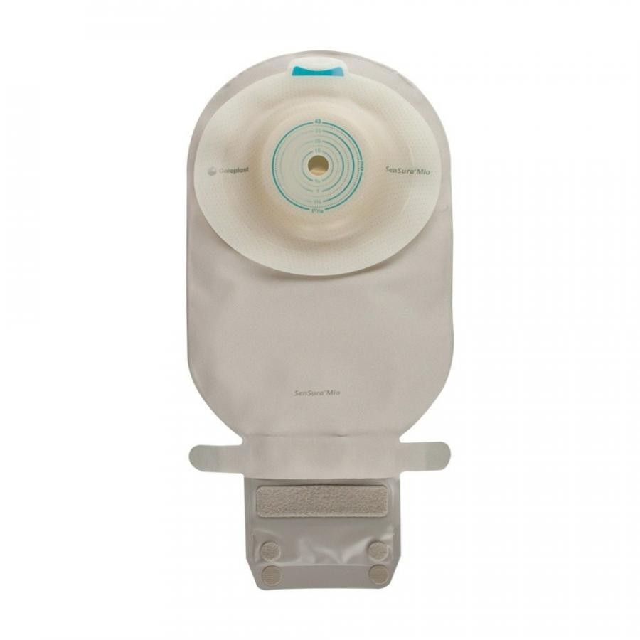 Coloplast SenSura Mio Convex 1PC Drain Filter Pouch Ext Wear Gray 11″ 1 Stoma 10