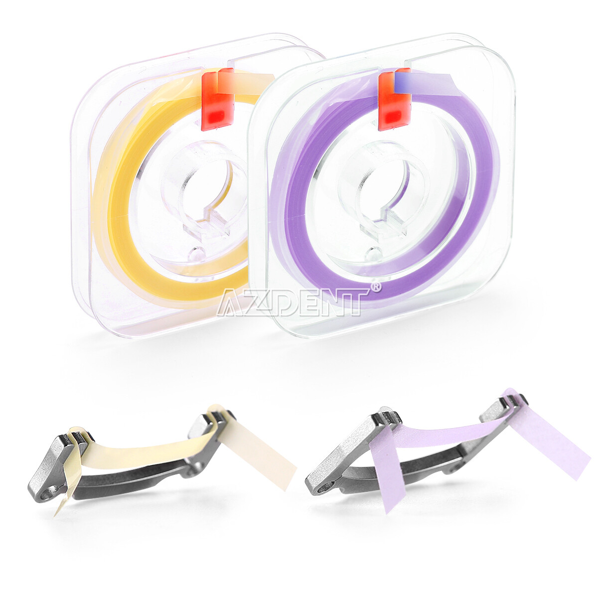 3 Size Dental Polishing Strips Teeth Interproximal /Polishing Strip Holder