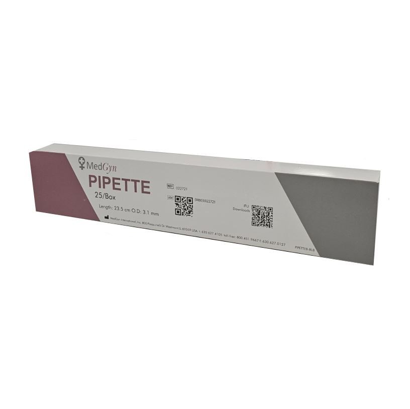 *25-Pieces* MedGyn Pipette Semi-Rigid 9.25″ Sterile 022721