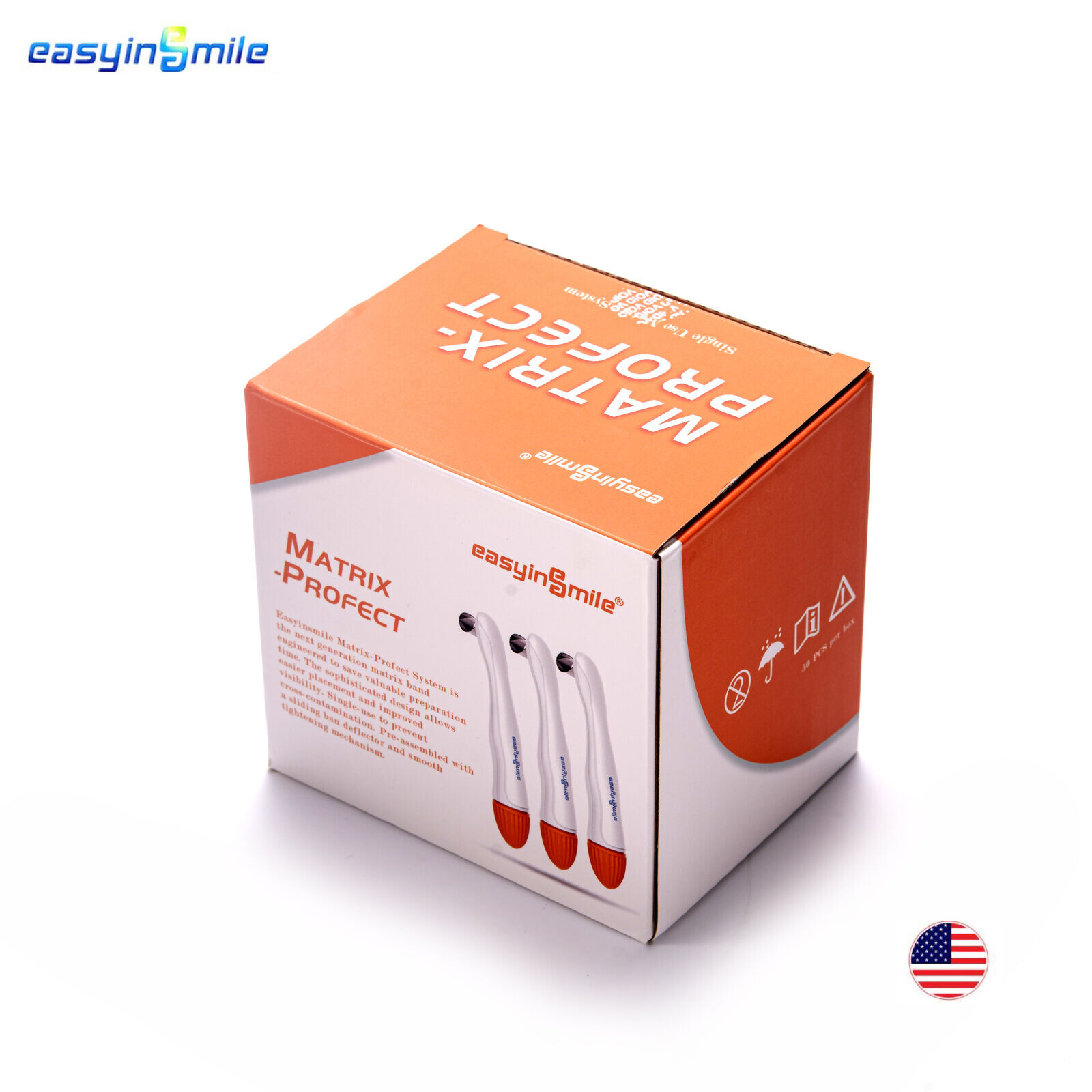 Dental Pro-Matrix Bands Wide 4.5/6mm Single Use Matrix Band adjustable 50Pcs/Pk