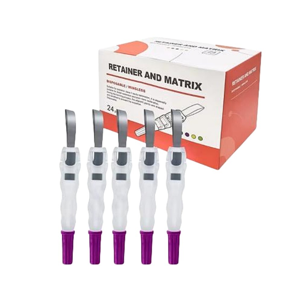 Dental Matrix Bands Sectional Contoured Matrices Roll Type Retainer and Martices