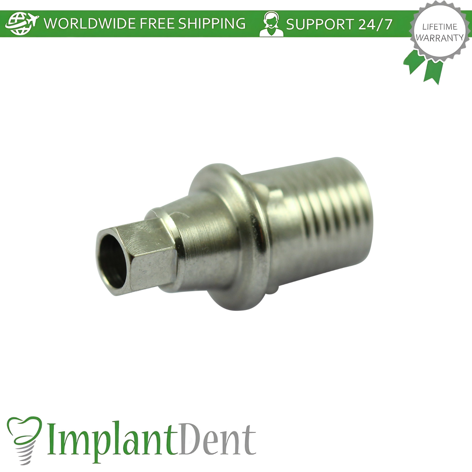X5 Titanium Base Ø4.5mm Prosthetic Grand Morse Connection Neodent GM Compatible