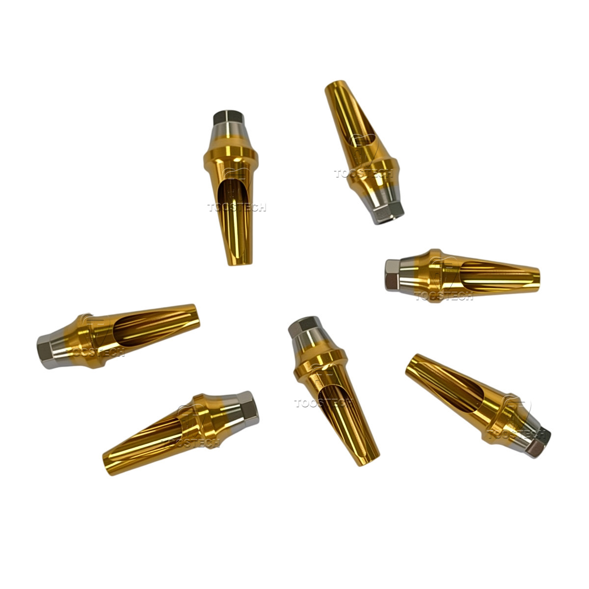 Regular Mini Angled Abutment fits to Osstem Hiossen Ø4.5/5.0mm 17° Angulated