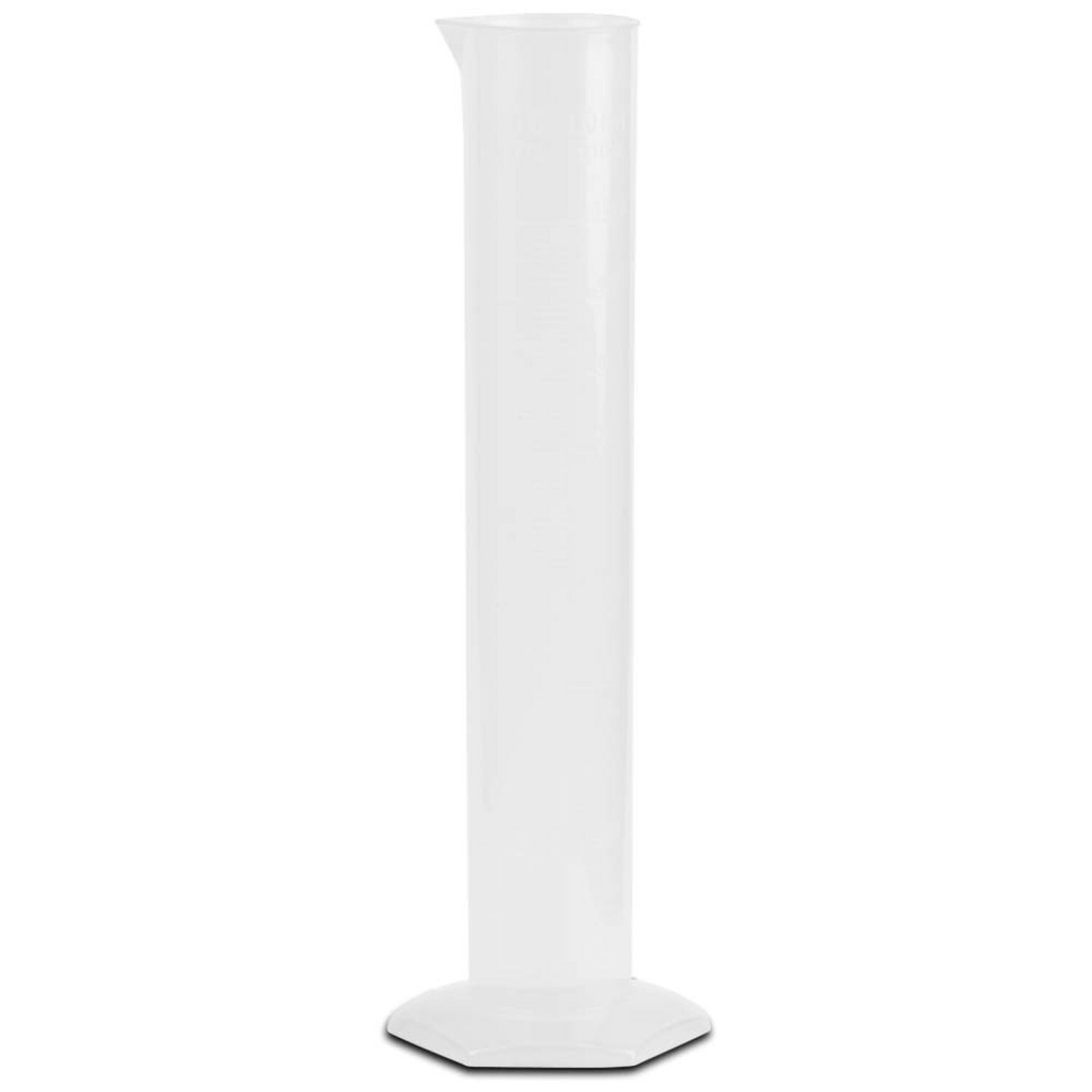 10ml Plastic Graduated Cylinder – PP Material Karter Scientific 217S1 (Single)