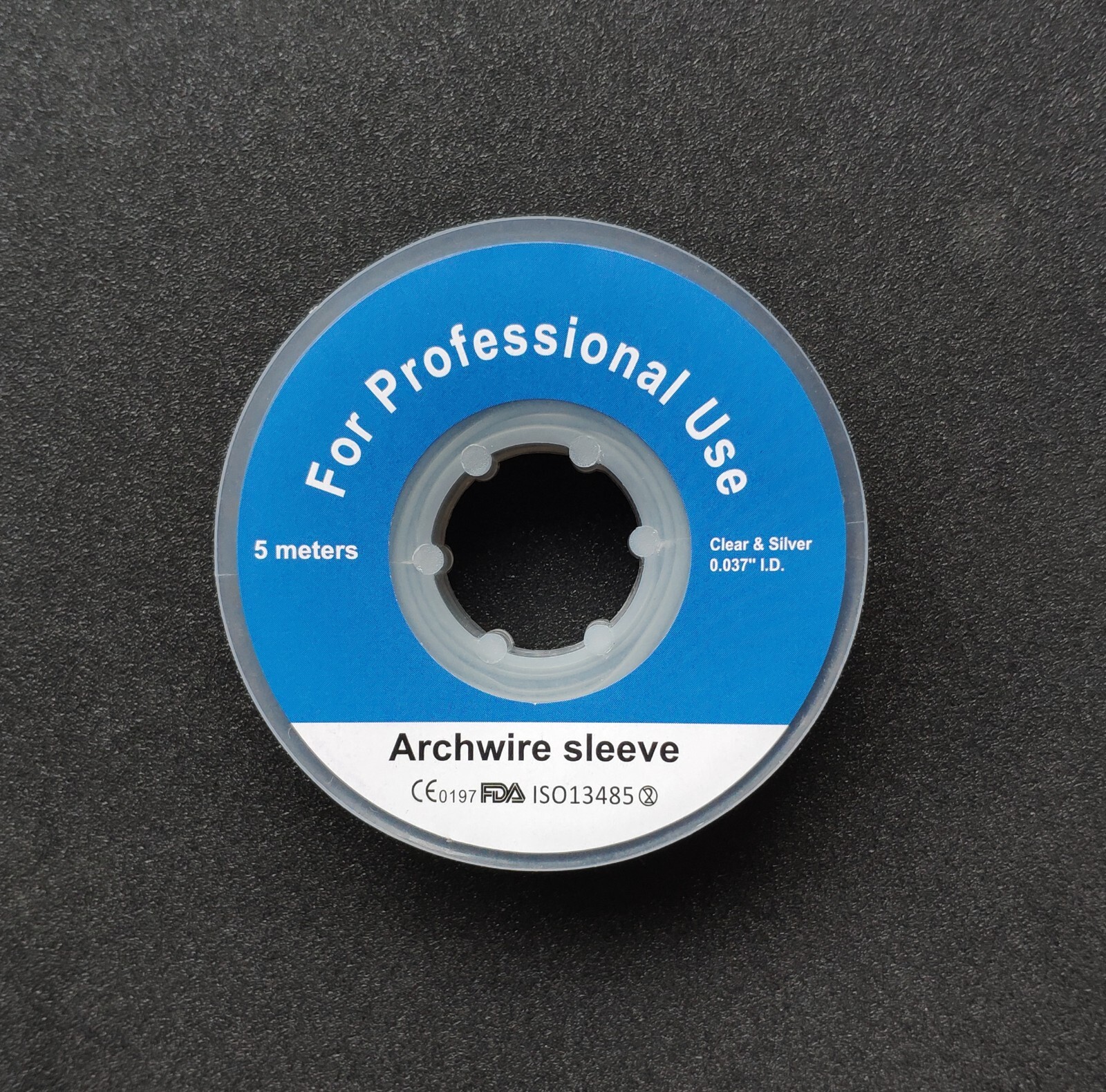 Dental Ortho Archwire Elastic Tube Protective Sleeve Elastomeric Bumper Tube