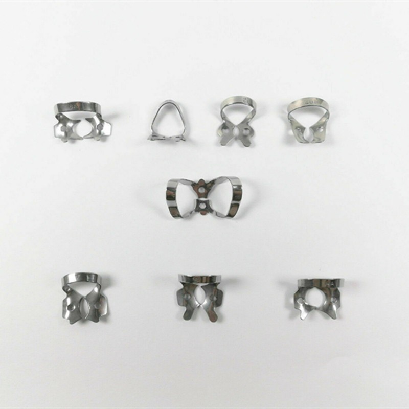Clamps Wingless Winged Universal Molar Metal Rubber Dam Clamp Stainless Steel