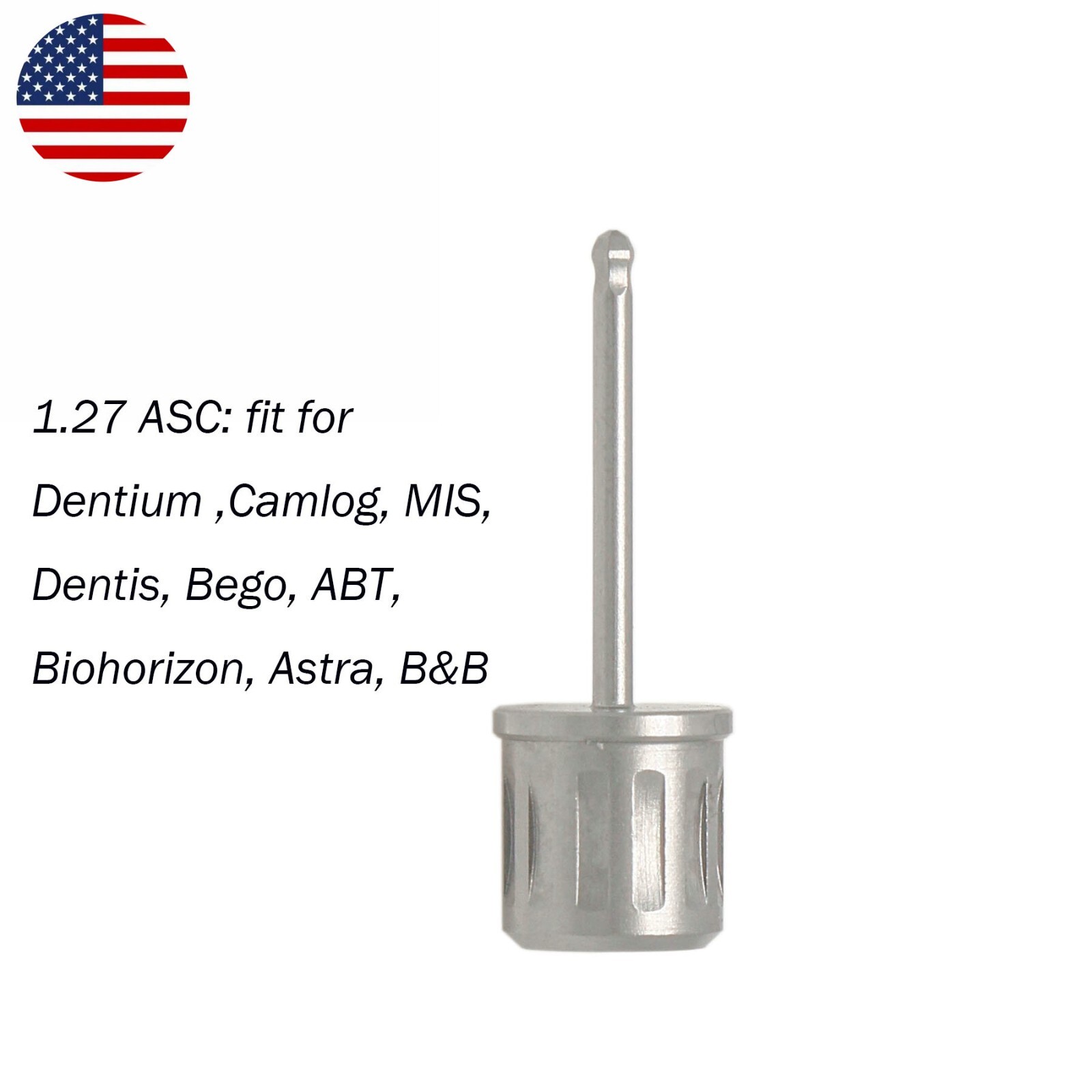US Dental Angulated Screw Channel Screwdriver Fits Hiossen ITI Mis Nobel Astra