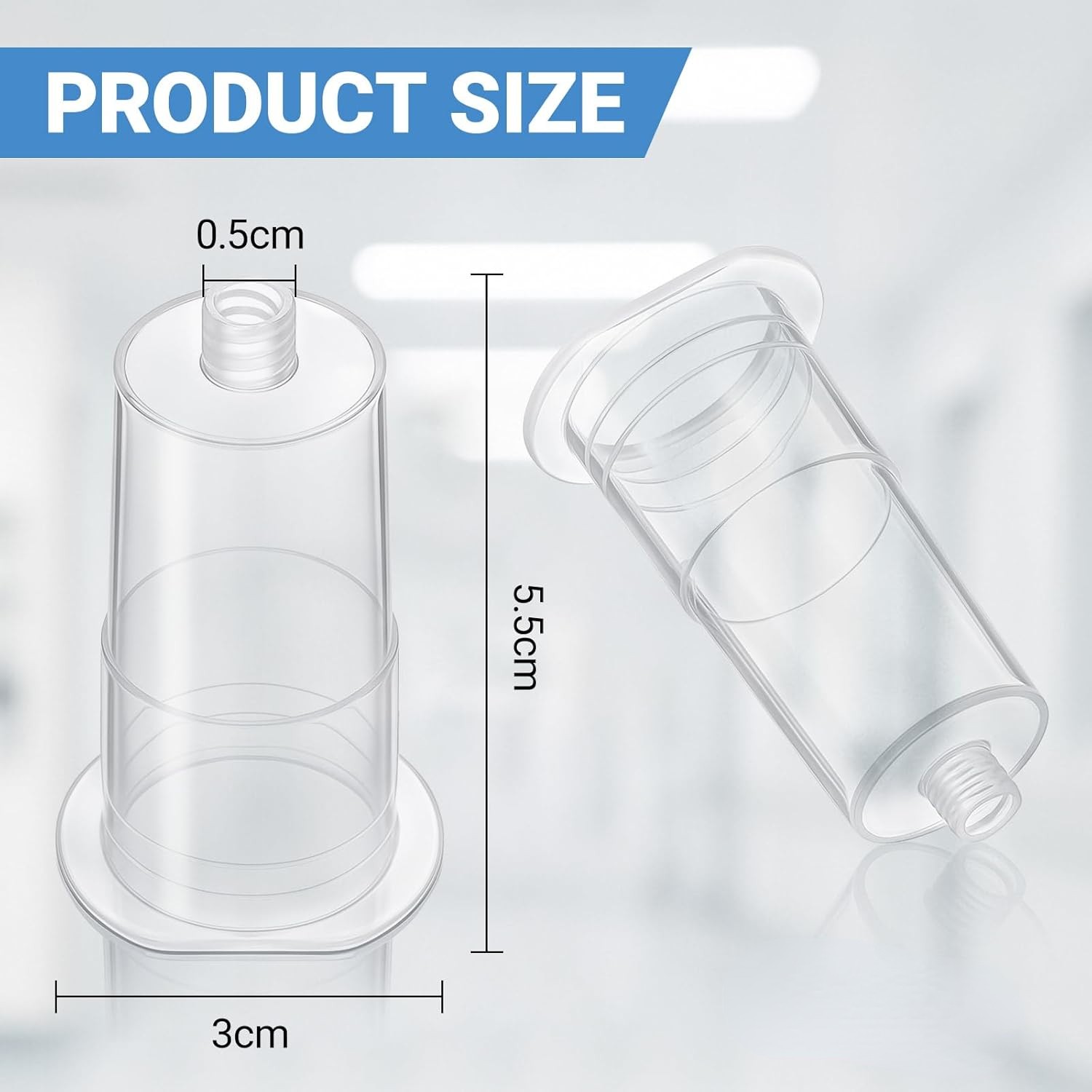 Disposable Transparent Connector Multi Sample for Single Use Universal Fit Sets