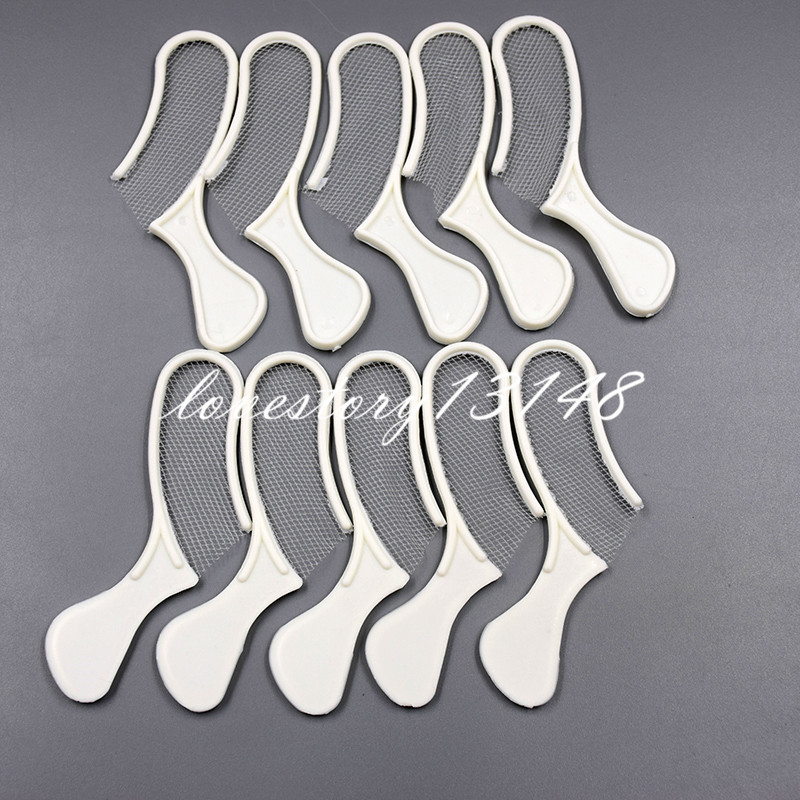 50 Pcs Dental Sideless Bite Registration Disposable Impression Triple Trays Tray