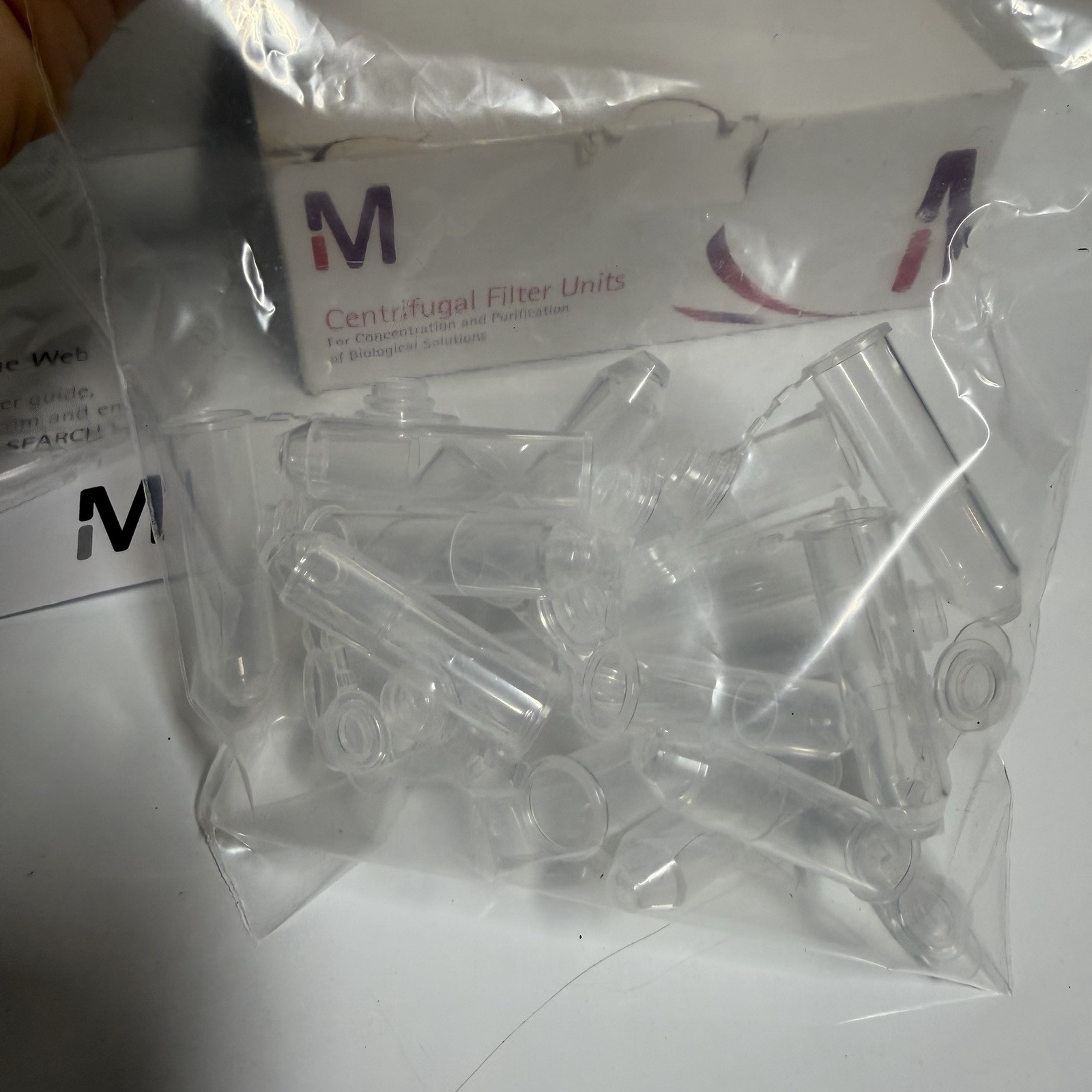 Millipore Amicon Ultra 0.5mL 3K Centrifugal Filter Units UFC500308 8 Pack
