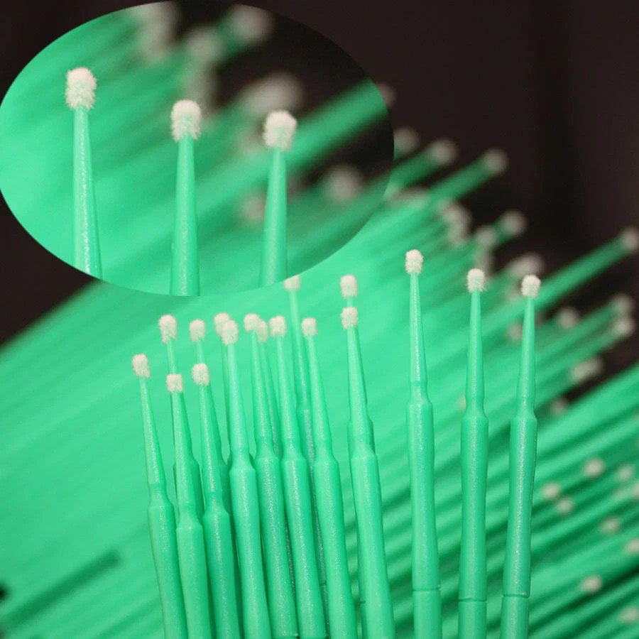 100 Pcs/Pack Dental Disposable Bendable Micro Brush Applicators Tips 1.2/1.5/2.0