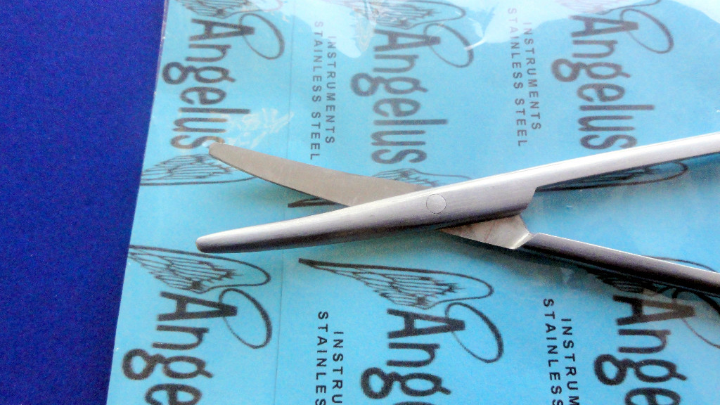 Medical Dental Scissor Metzenbaum CURVED 7″ / 18 Cm ANGELUS