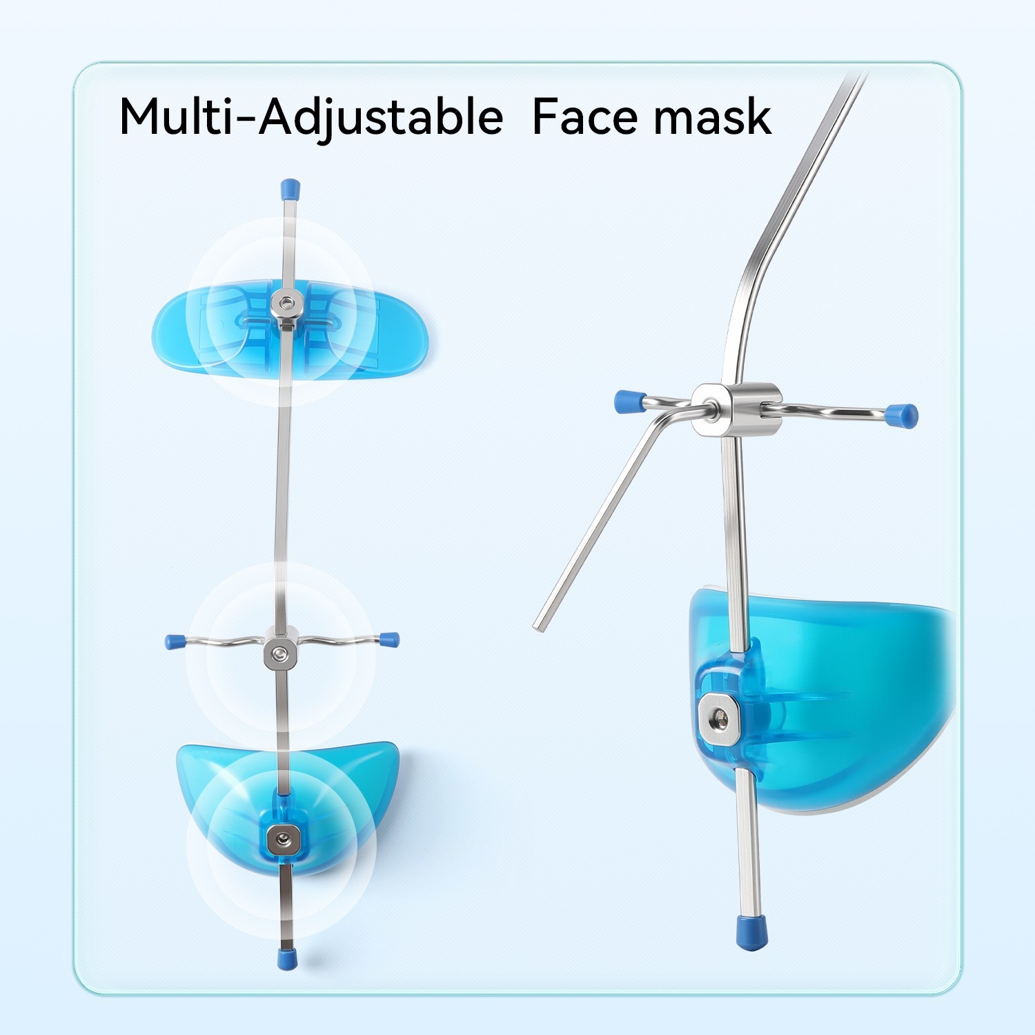 Dental Adjustable Orthodontic Forward Reverse Pull Headgear Facial Mascara