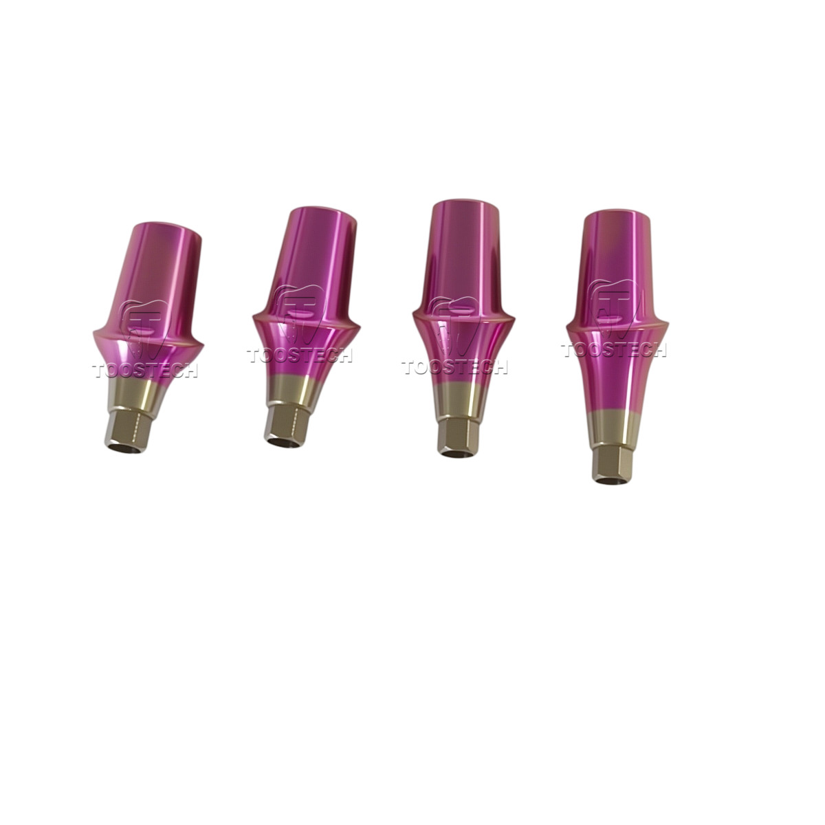 Anatomic Cemented Straight abutment fits to Neodent GM D4.7/6.0 GH1.5-4.5mm