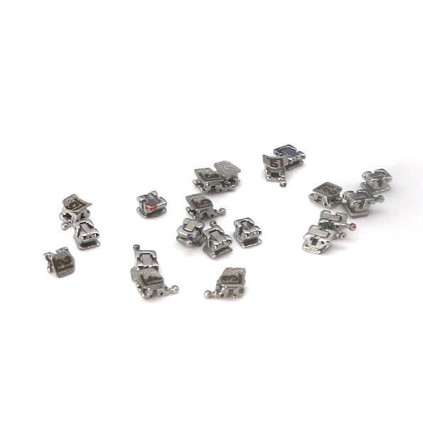Orthodontic MINI Bracket MBT/ROTH Dental Metal Self-ligating Brace.022 345 Hook