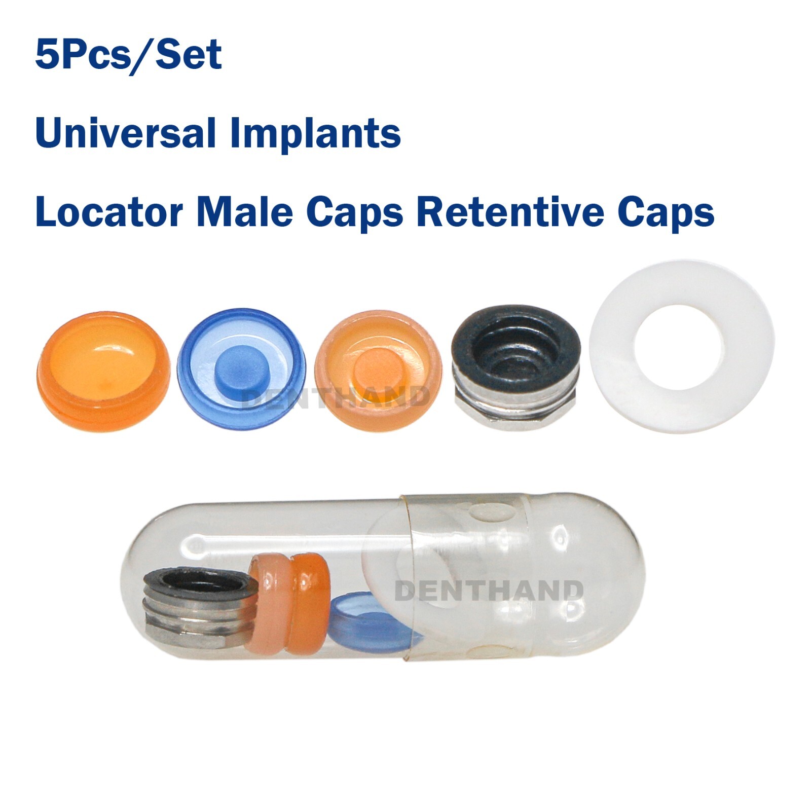 Dental Nobel Biocare Active Locator Abutment NP/RP Conical Titanium 1-5mm Height