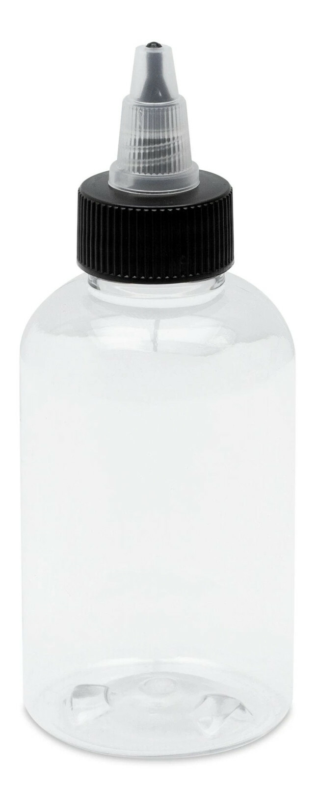 cLeAr SquEEze Dispenser 4 oz NOZZLE BOTTLE easy pour twist cap liquids paint dye