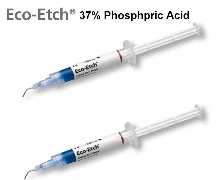 2 x Dental Ivoclar ECO ETCH Superior Etchant Gel 2g Syringes EXPIRY 2028–08-25