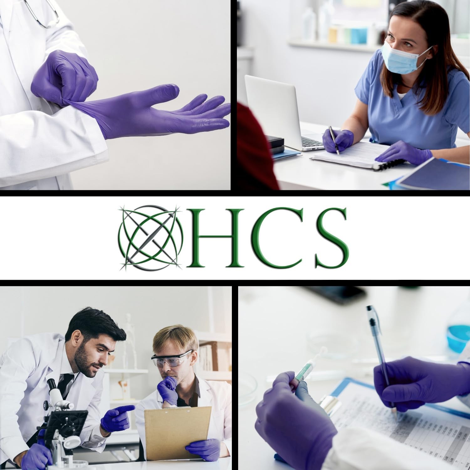 HCS 250 Count Nitrile Gloves (More Per Box) – Chemo Protection, Medical Glove…