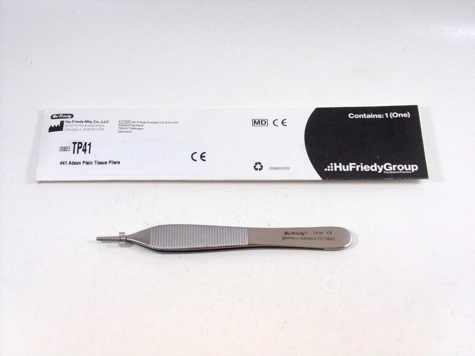 HU FRIEDY #41 Plain Adson Tissue Pilers | TP41
