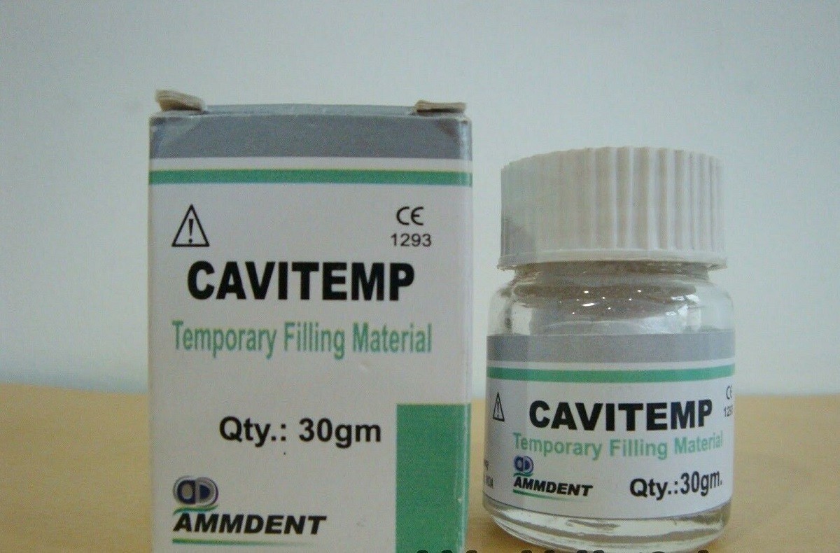 2 X AmmdentCavitemp Dental Temporary Filling Material 30 gram