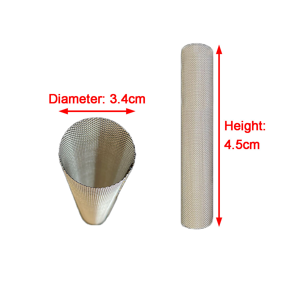 Fish Tank Filter 304 Stainless Steel Wire Mesh Strainer Aquarium Accessory
