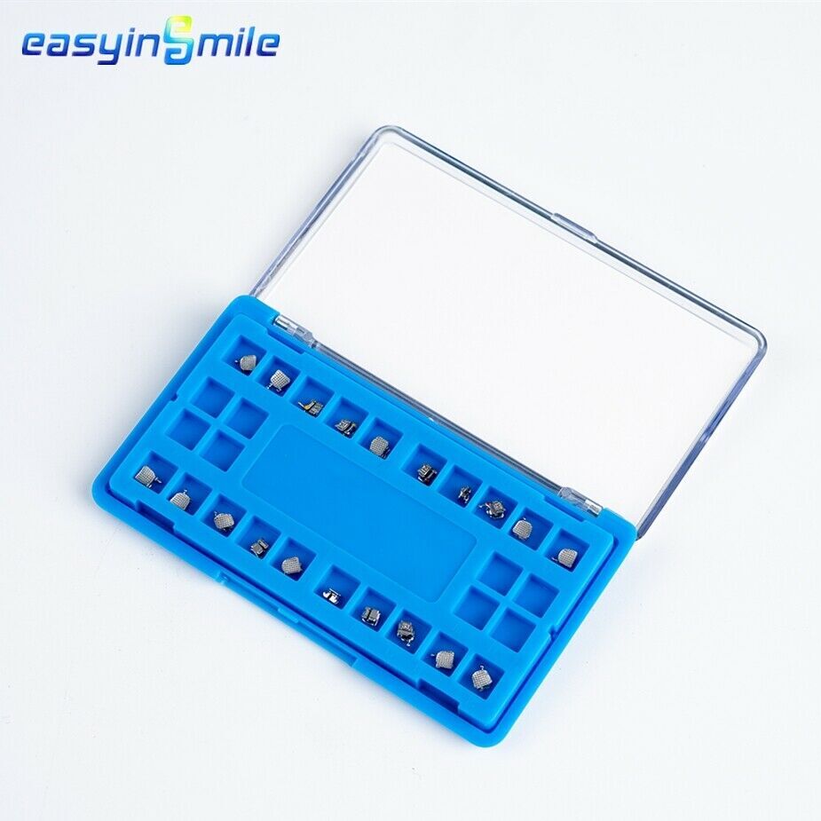 Dental Orthodontic Brackets Self-ligating MINI braces Roth/MBT bonding adhesive