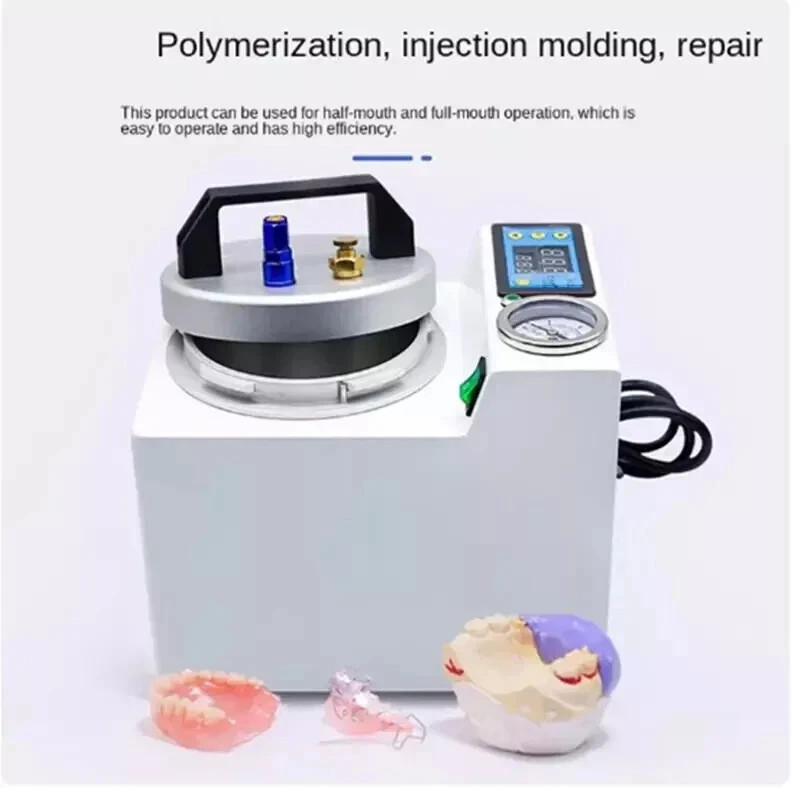 Dental Lab Automatic Polymerizer Portable Curing Pressure Pot Polymerizing NEW