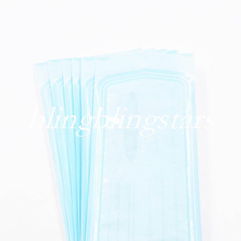200 Pcs/Box Dental Serilization Self-Sealing Pouch Bag 2 1/4″X5 1/8″ 57*130mm