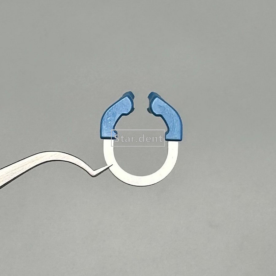 Dental Sectional Matrix Clamps Metal Ring Ni-Ti Bands Retainer Matrices Clips
