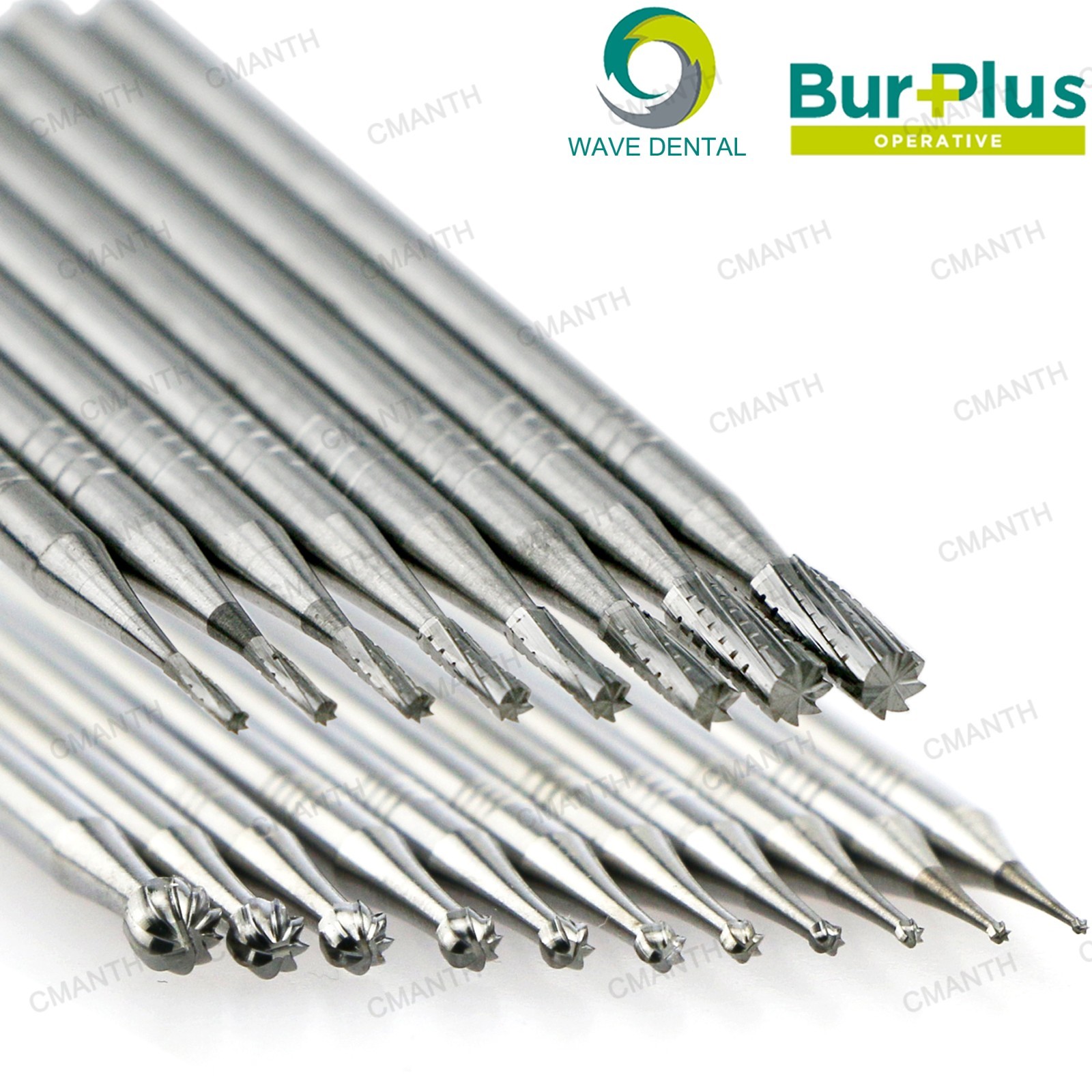 WAVE Dental Tungsten Carbide Burs High Speed Surgical Bur Endo-Z 25mm FG SURG152