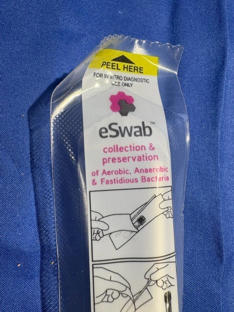 eSwab Collection & Preservation Swabs (10 Pack) Expried: 4/9/2026 PN# 128G04