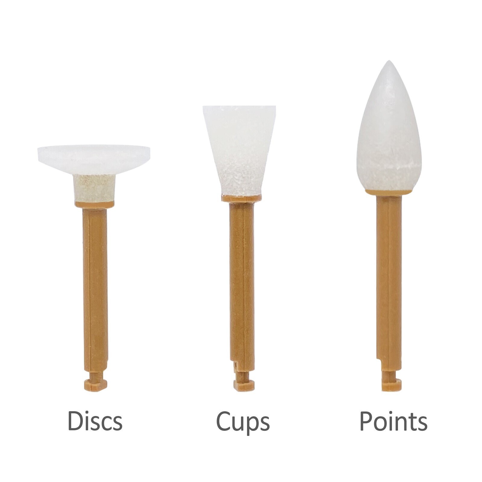 10Pc Dental Disposable Composite Polishers Finishing Discs Cup System Instrument