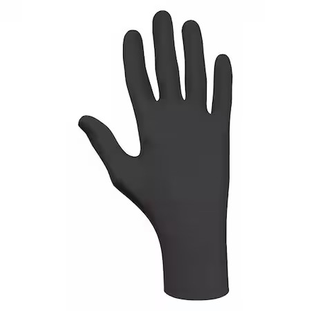 Showa 6112Pfs 6112Pf, Disposable Gloves, 3.9 Mil Palm, Nitrile, Powder-Free, S,