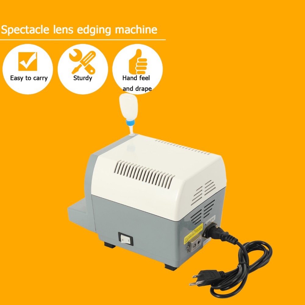110V 75W Lens Edging Machine Optical Precise Grinding Machine Hand Edger