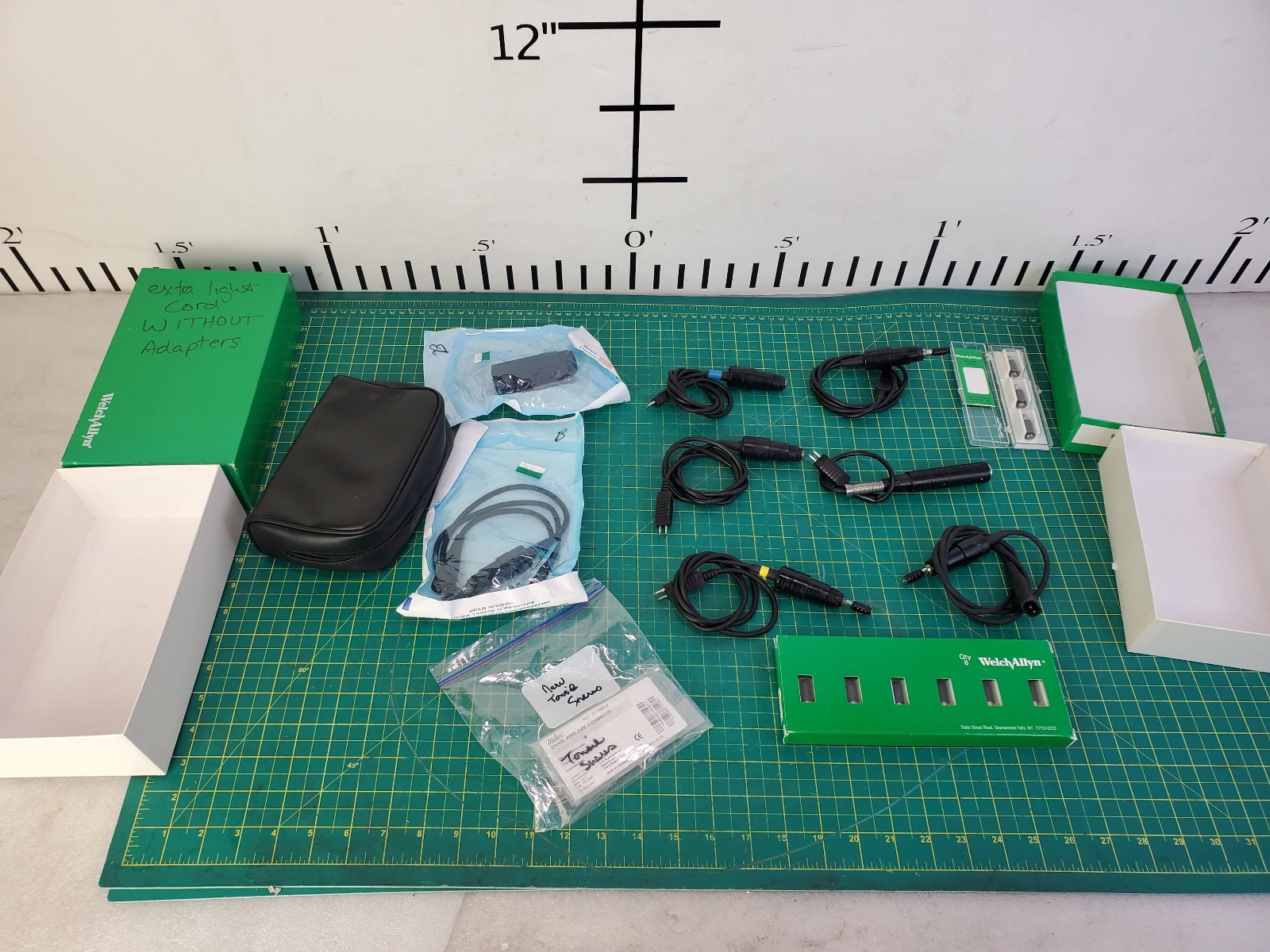 Lot of 6 Welch Allyn 73210 Rectal Light handle components «No Tariffs»