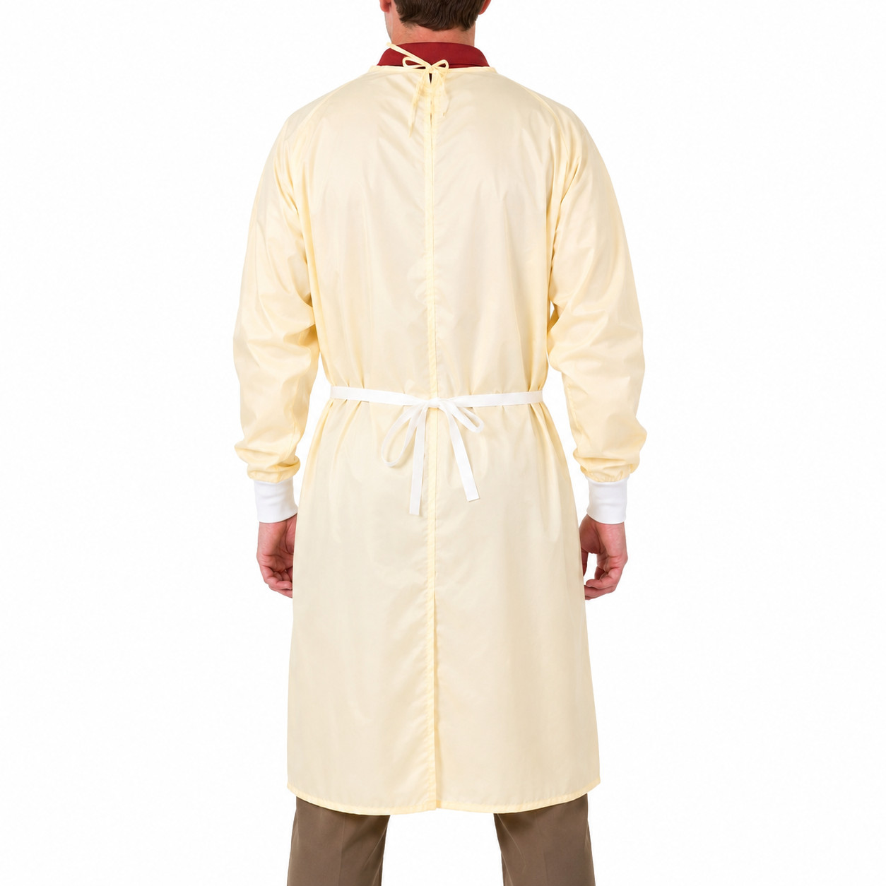 Reusable Utility Gown (2-Pack) Washable Protective Lab, Veterinary, Salon, Gown