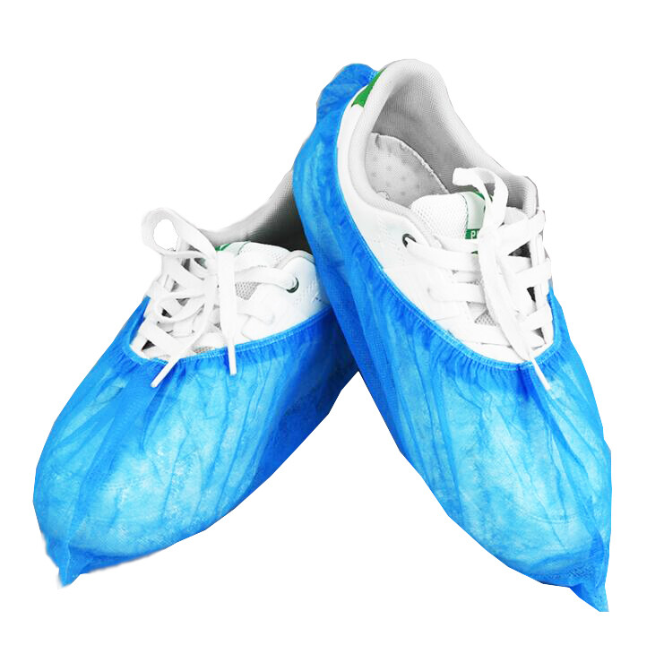 TECHTONGDA 100pcs Disposable Non-woven Shoe Covers for Home/Hotel/Office etc.
