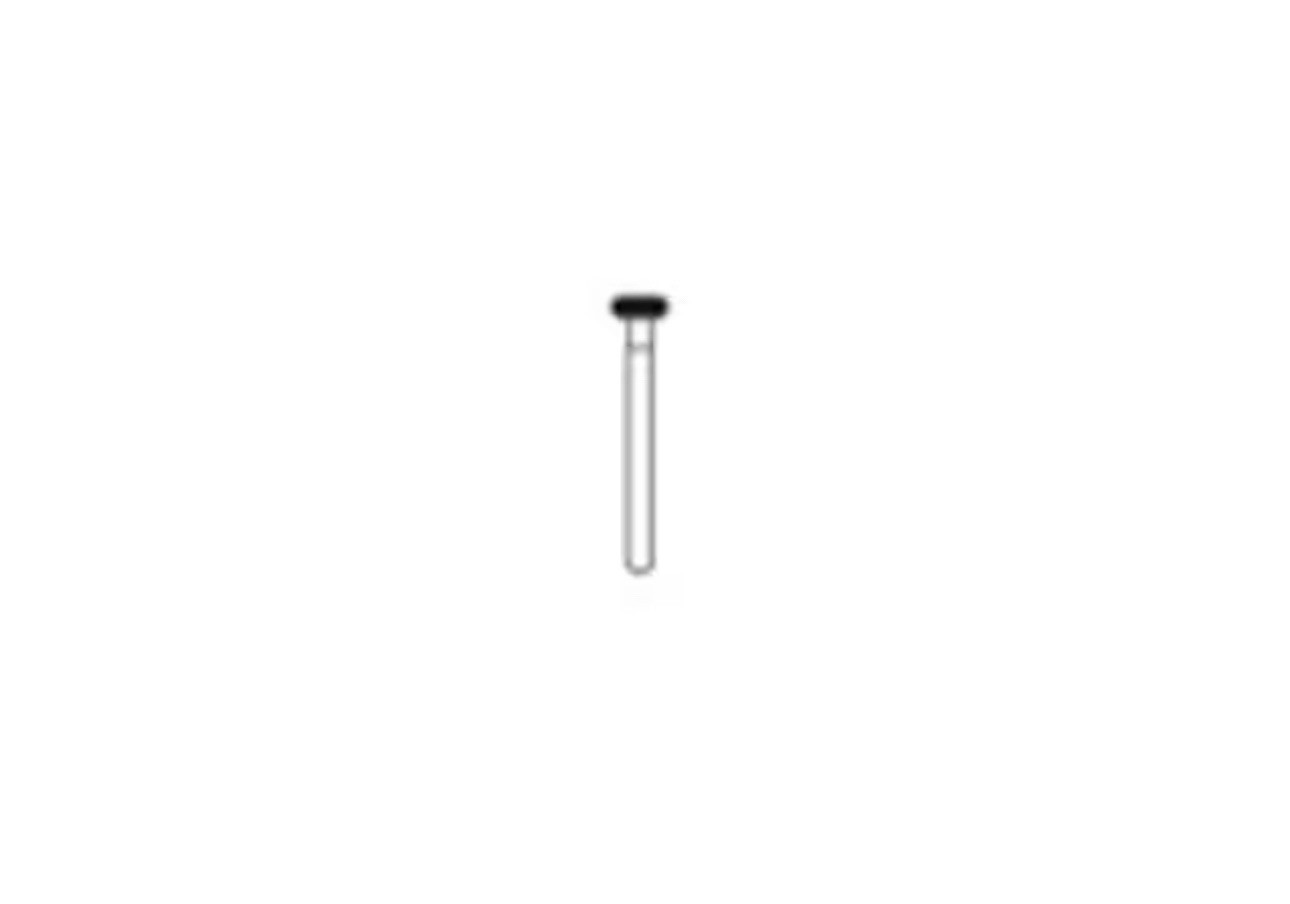 Premier Dental 909037C Solo 2035C FG Wheel Shaped Coarse Girt Diamond Burs 25/Bx
