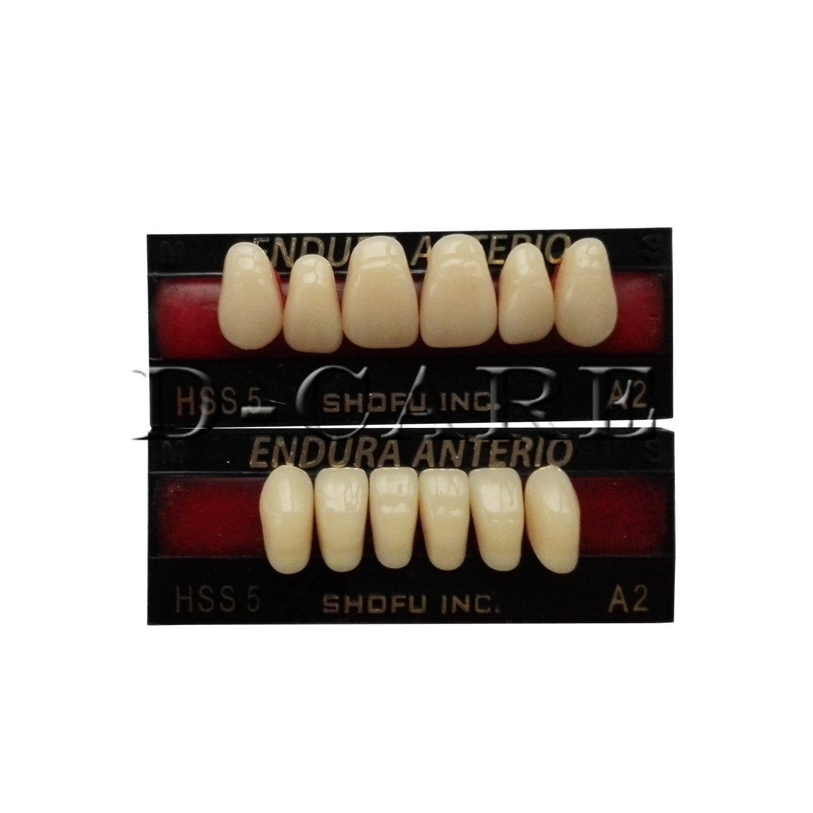 SHOFU ENDURA Dental Denture False Teeth Resin A2 M30 M32 Plastic DC