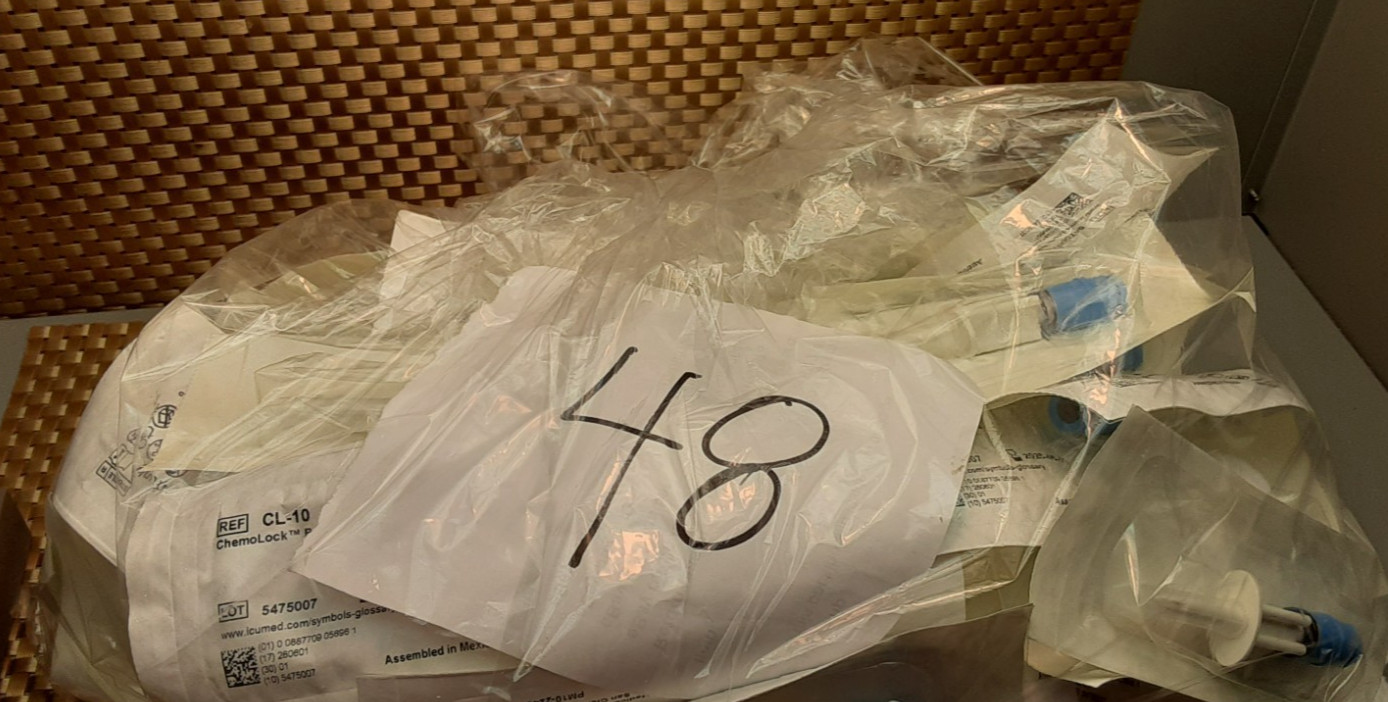 ChemLock Bag Spike CL-10 (lot of 48 ind. Sealed)5475007