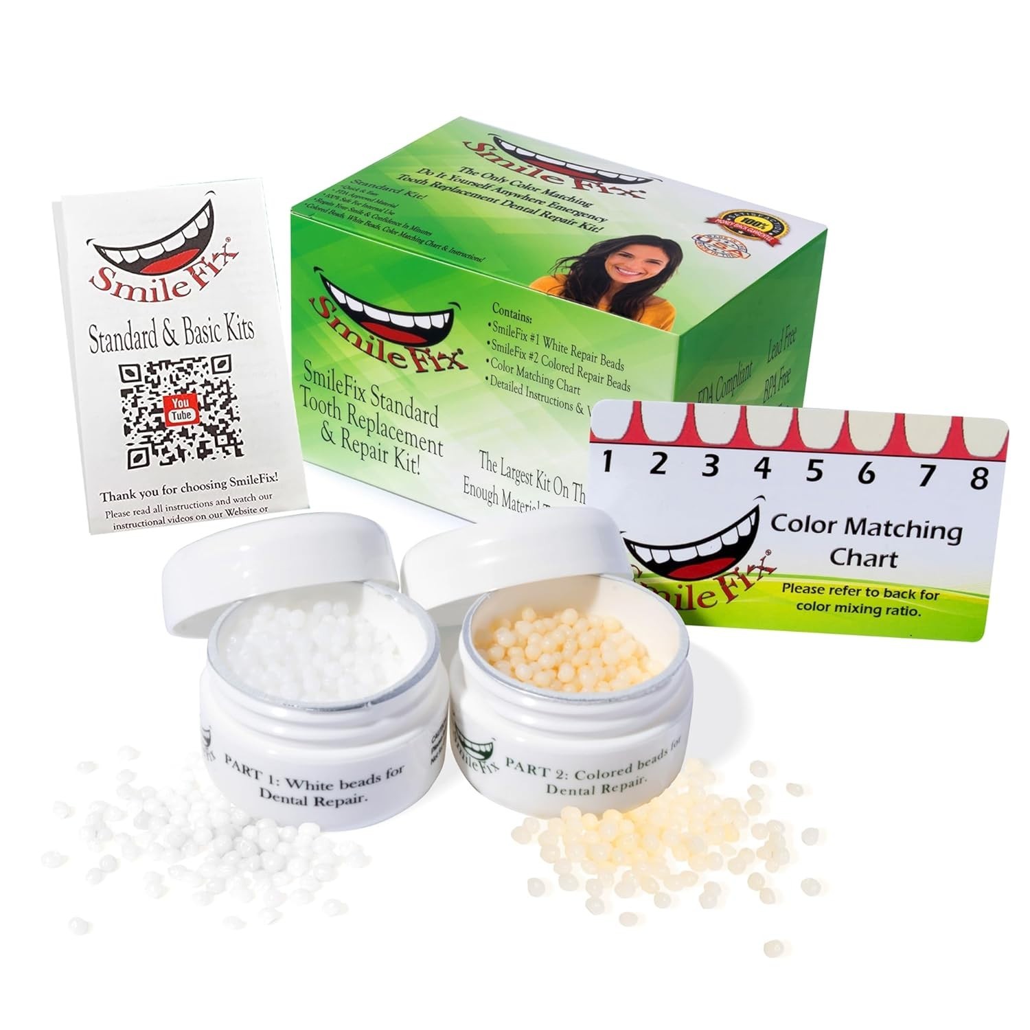 Quick Color-Matched Tooth Repair Kit – Perfect for Minor Dental Emergencies