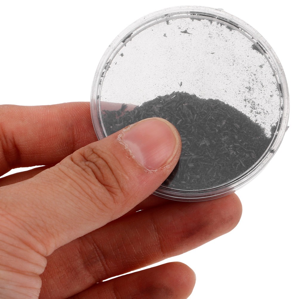 2 Pcs Magnetic Powder Iron Filings Demonstrator and Magnets Sand