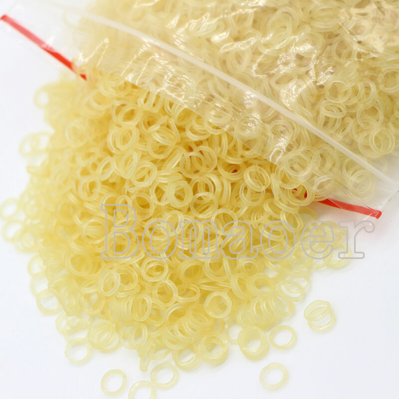 5×Dental Orthodontic Rubber Rings Elastic band Fox (Force 3.5,1/4» ) 5000/bag