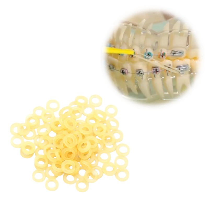 5000Pcs Dental Orthodontic Elastics Braces Rubber Bands 3.5/5.0/6.5OZ