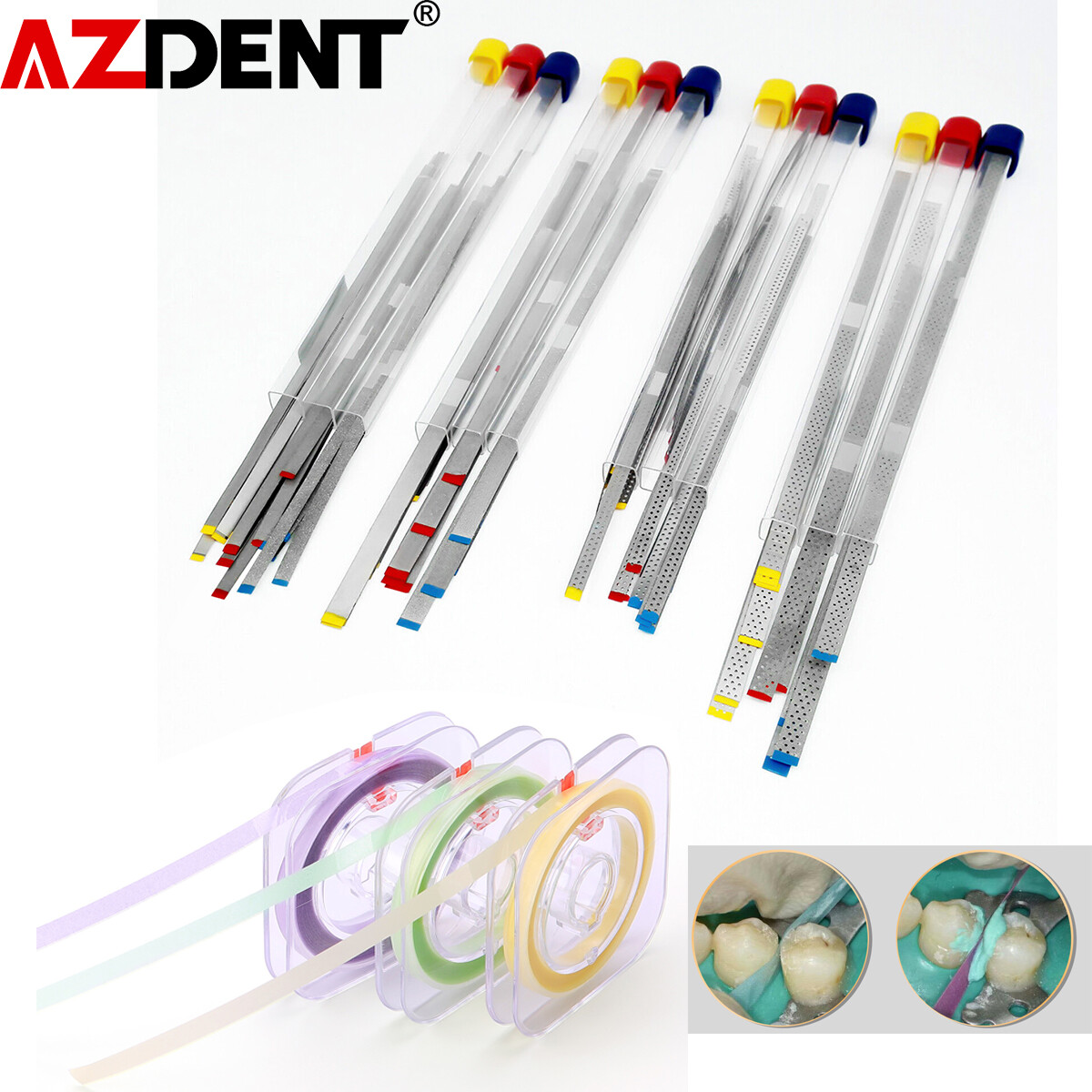 Dental Saw Diamond Polishing Finishing Strips Ortho IPR /Resin Polishing Strip